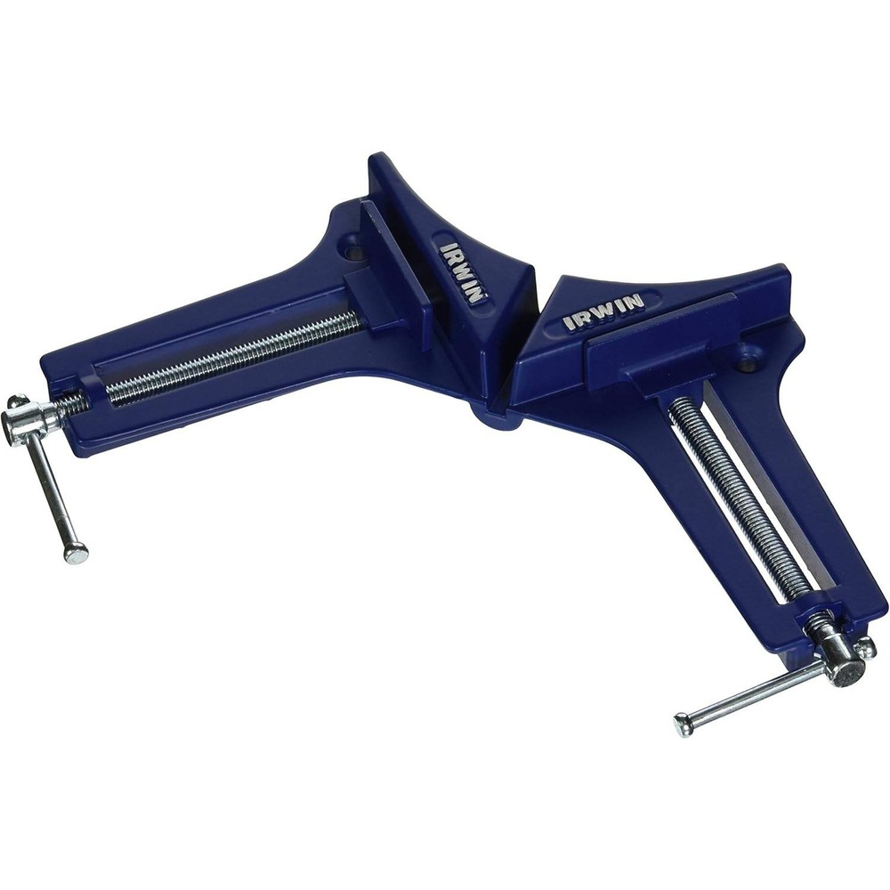 IRWIN 226200 Quick-Grip Light Duty Corner Clamp, 3-Inch,Blue
